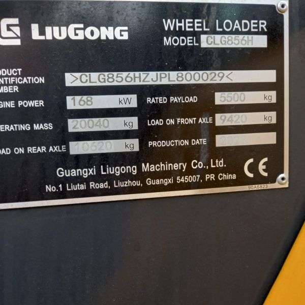 LIUGONG 856H High lift  *0029
